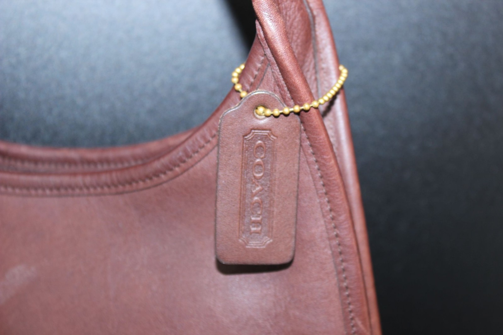 Vintage COACH 9020 Ergo Hobo Shoulder Bag Brown Leather Purse – Gently Used