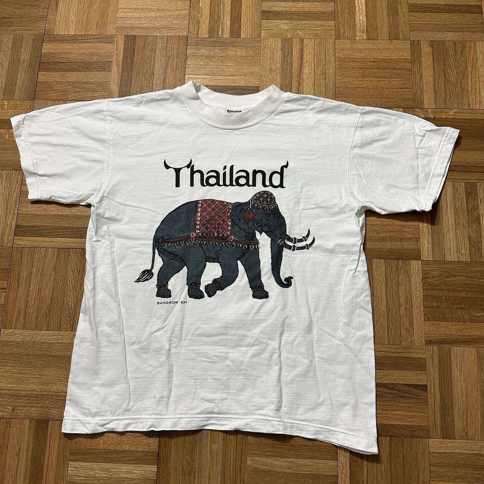 Vintage Thailand Tee 1990s Large