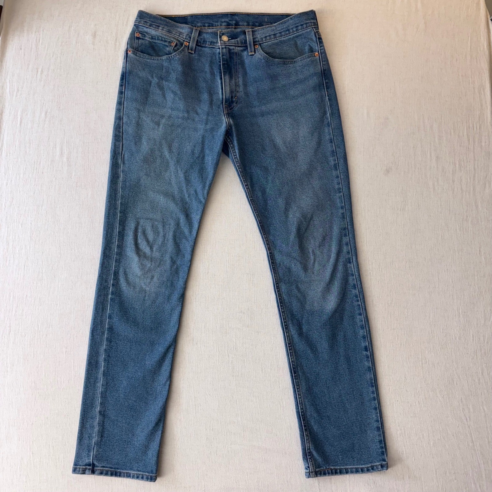 Levis 511 Slim Fit All Seasons Tech Mens Jeans Blue Medium Wash 34×32