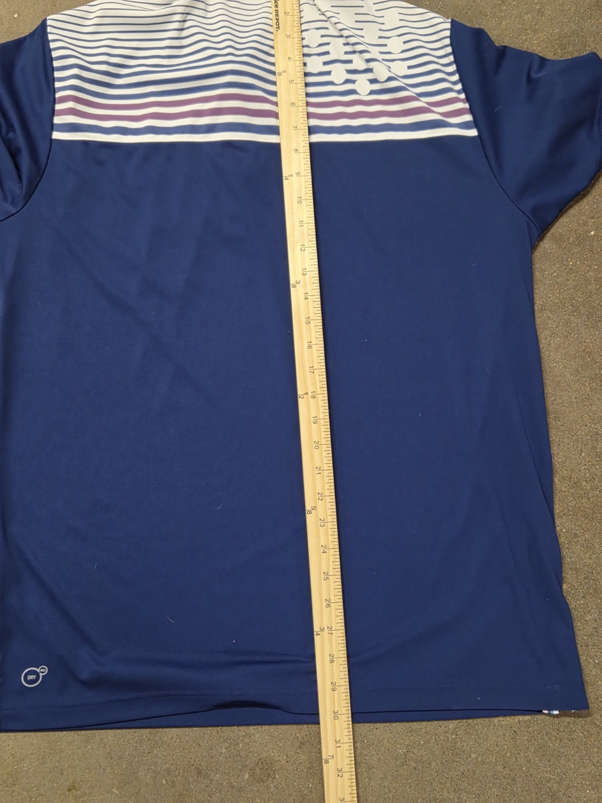 Puma Polo Shirt Blue L Cobra Golf USA
