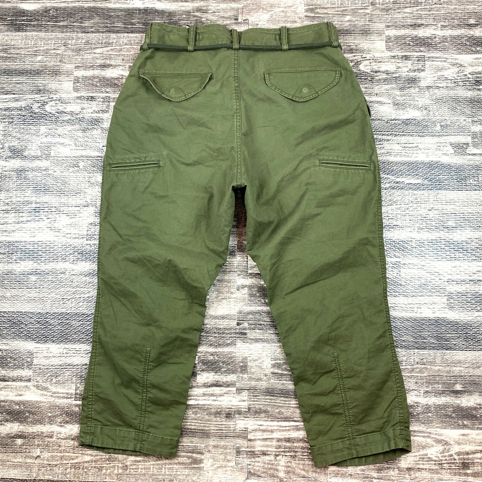 Narifuri Tokyo Japan Tactical Crop Drawstring Pants Size S Small