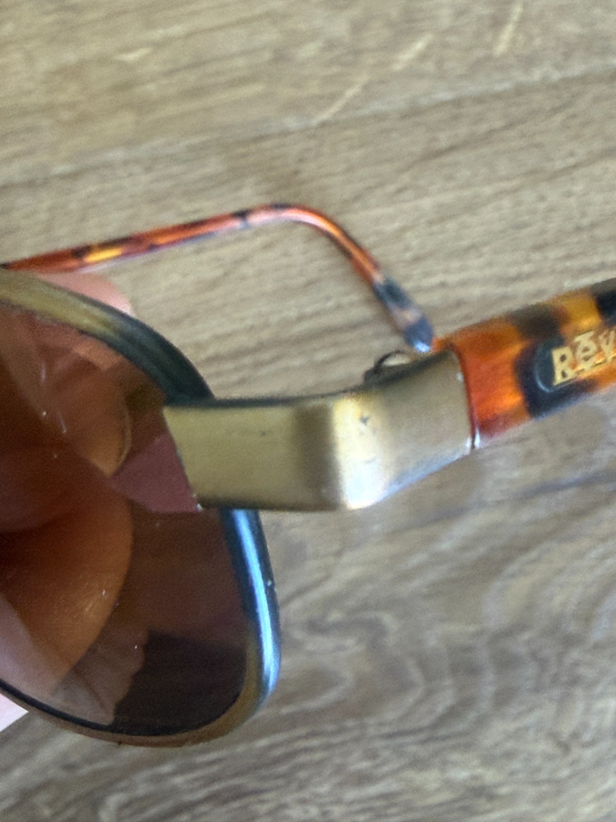 Vintage REVO Model 1112 Sunglasses Scratches on Frame and Lenses
