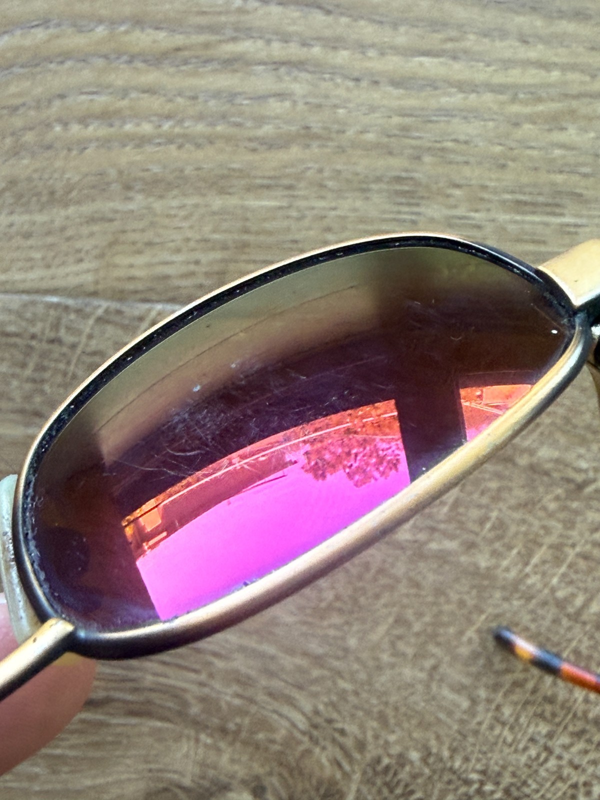 Vintage REVO Model 1112 Sunglasses Scratches on Frame and Lenses