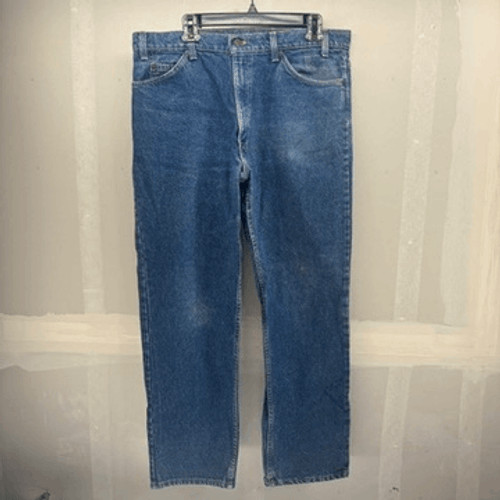 Vintage Levis 540 Jeans Made in USA Size 36×30 Measures 36X29 Faded Leather Tab