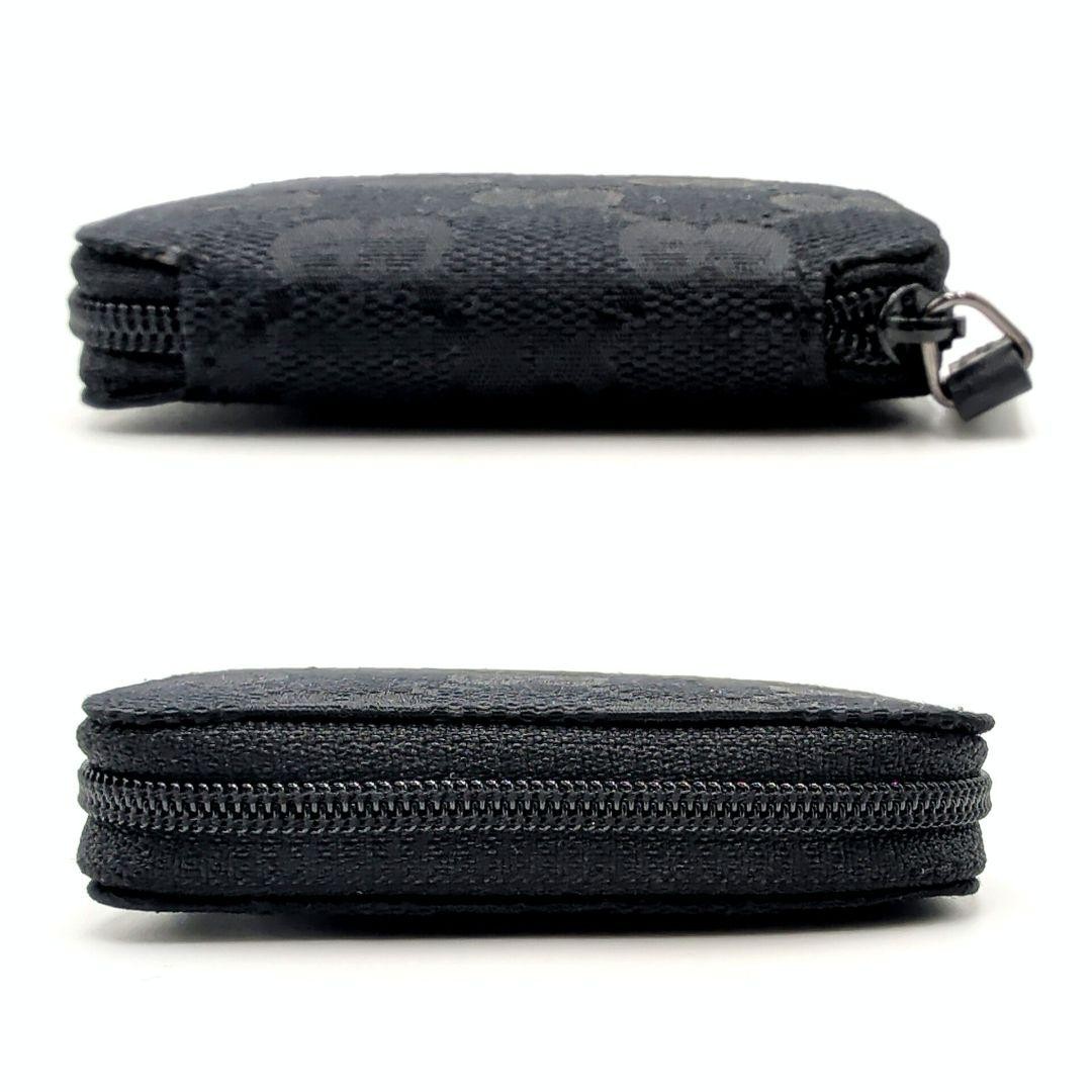GUCCI GG canvas mini wallet coin case canvas black
