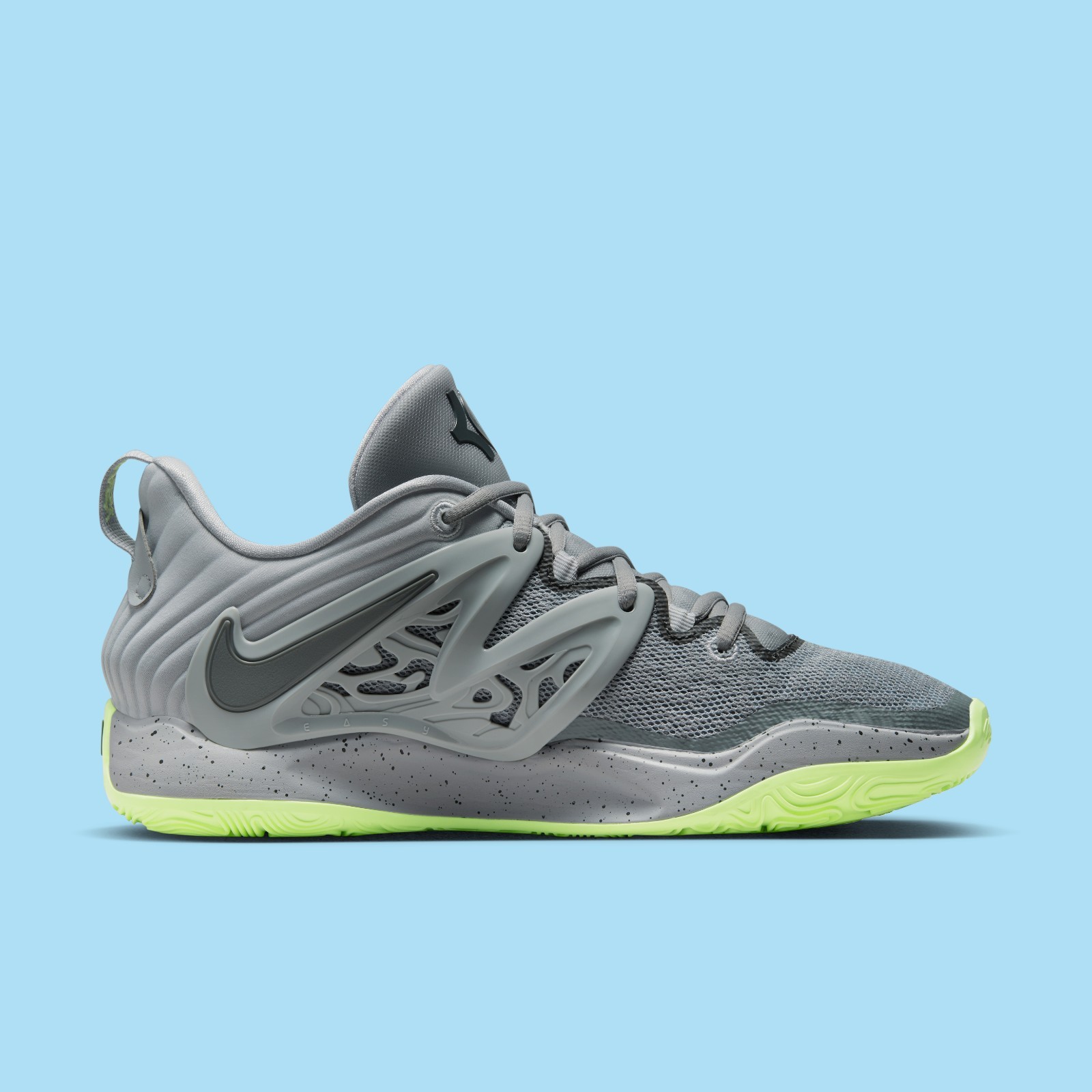 Nike KD15 TB Wolf Grey DO9826-001 Men’s Size 10 Shoes #58C