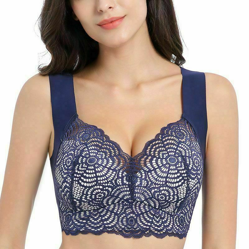 Women’s Ultimate Lift Stretch Full-Figure Seamless Lace Cut-Out Bra