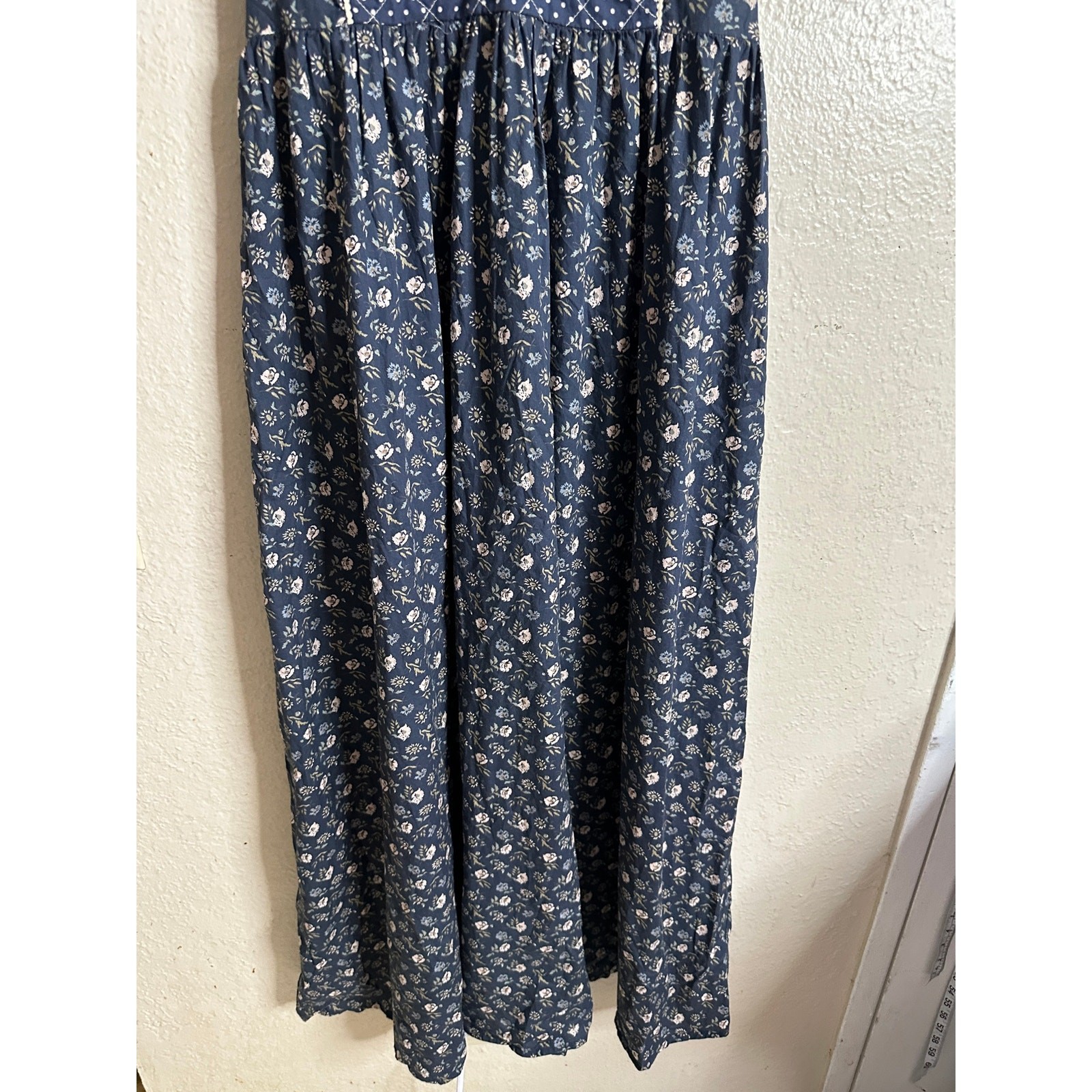 Christy Dawn Greta Dress in Oat Straw Blue size XS (FLAWED)