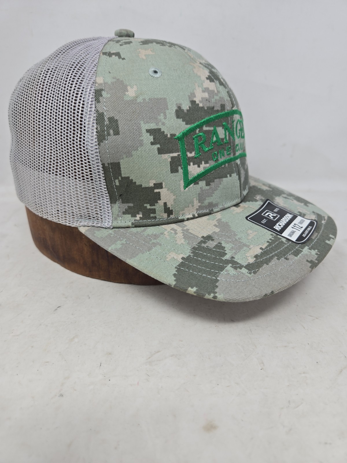 U.S. Army Ranger Insignia One Call Cap 2 tone Digital Camo Hat Trucker Snapback