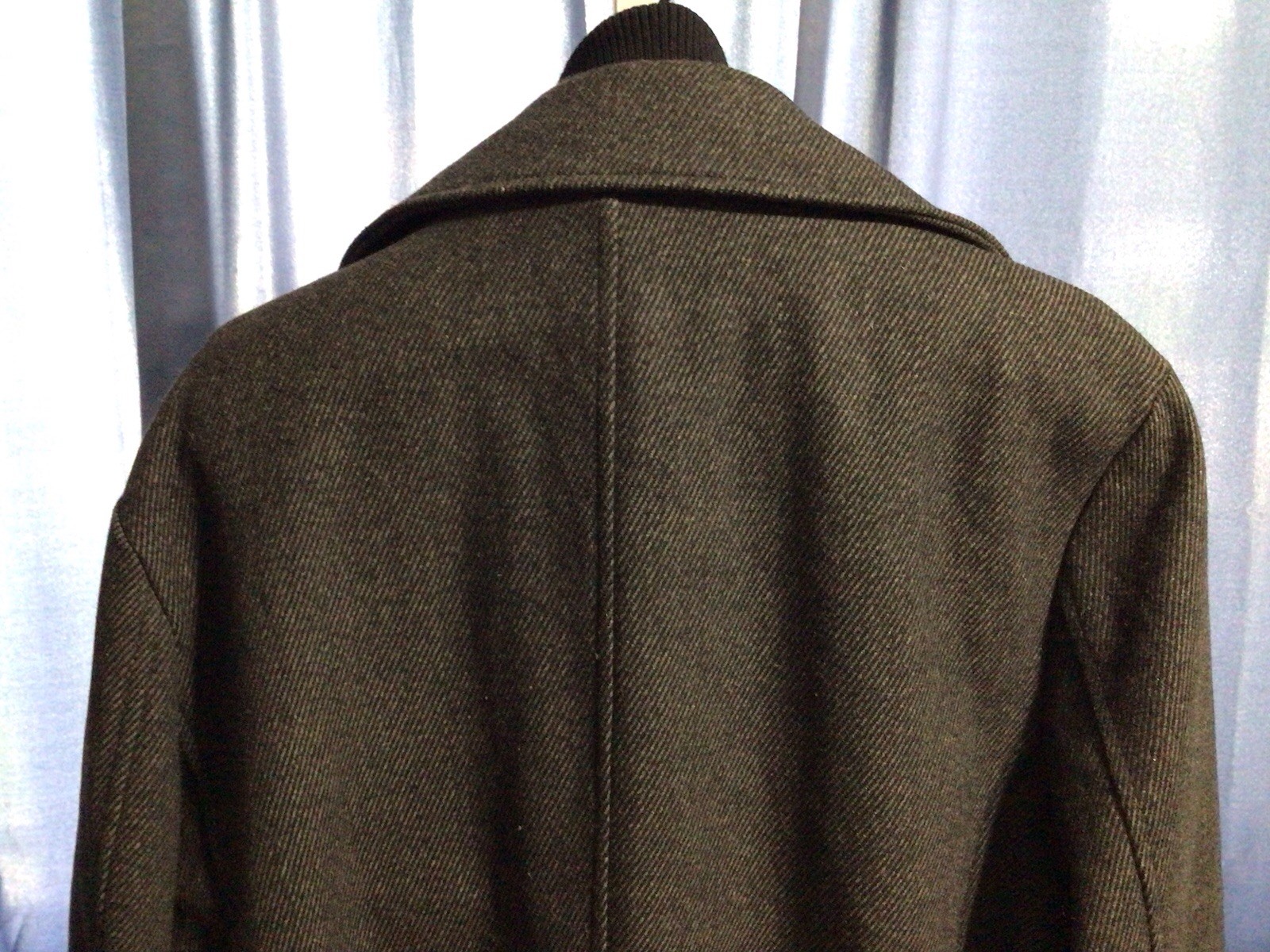 American Rag Gray 3 Button Quilted Zip Liner Rib Collar Long Sleeves Jacket XL