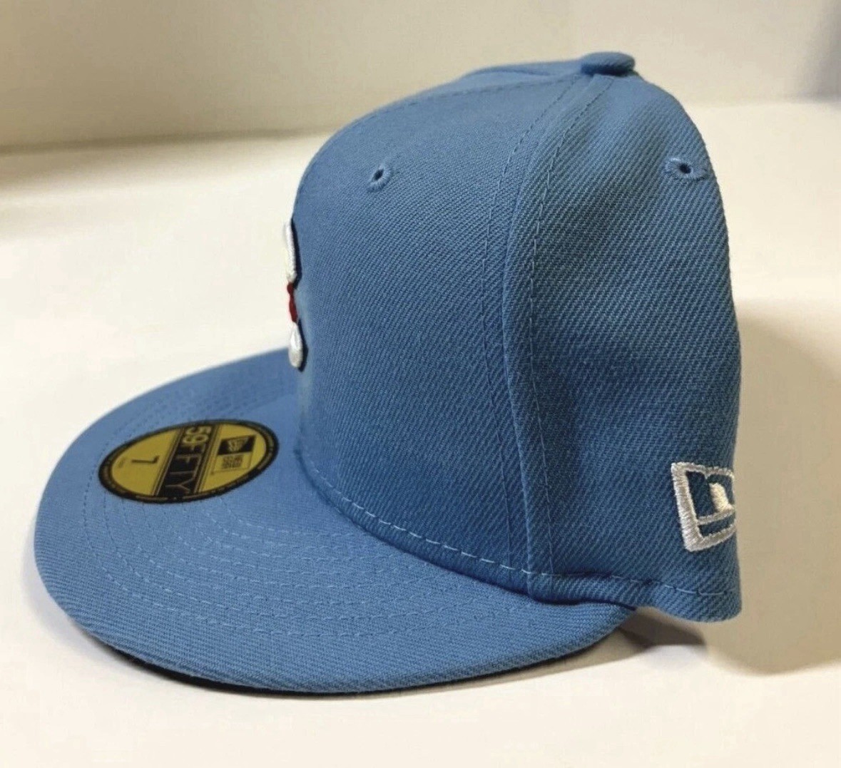 CHICAGO CUBS NEW ERA 59FIFTY CITY CONNECT FITTED HAT CAP LIGHT SKY BABY BLUE WOW