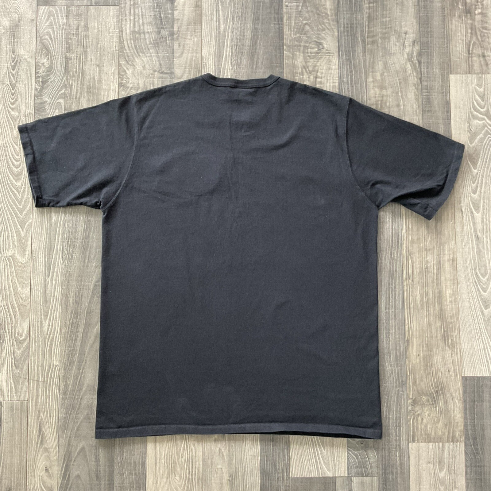VTG Champion Short Sleeve Big “C” Logo T-Shirt Tee Men’s Size 2XL Black GT19
