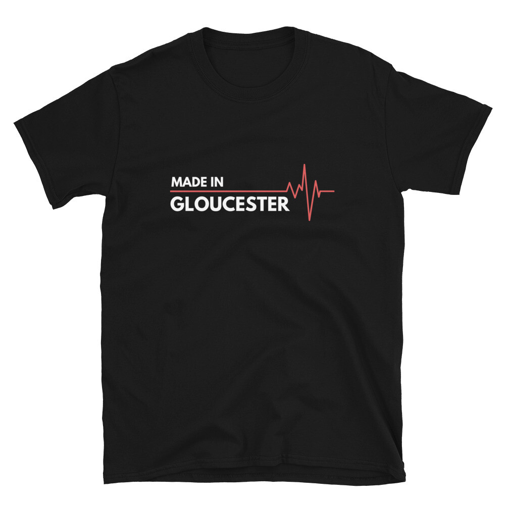 Made In Gloucester UK United Kingdom Place Of Birth T-Shirt