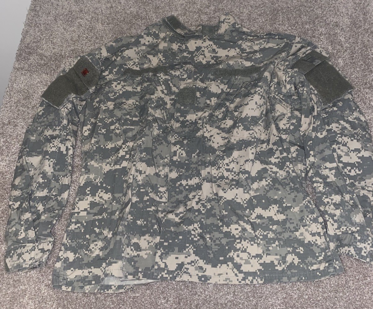 Military AllPurpose Parka Environmental Camo Jacket Size Mens XXL Utility Camp
