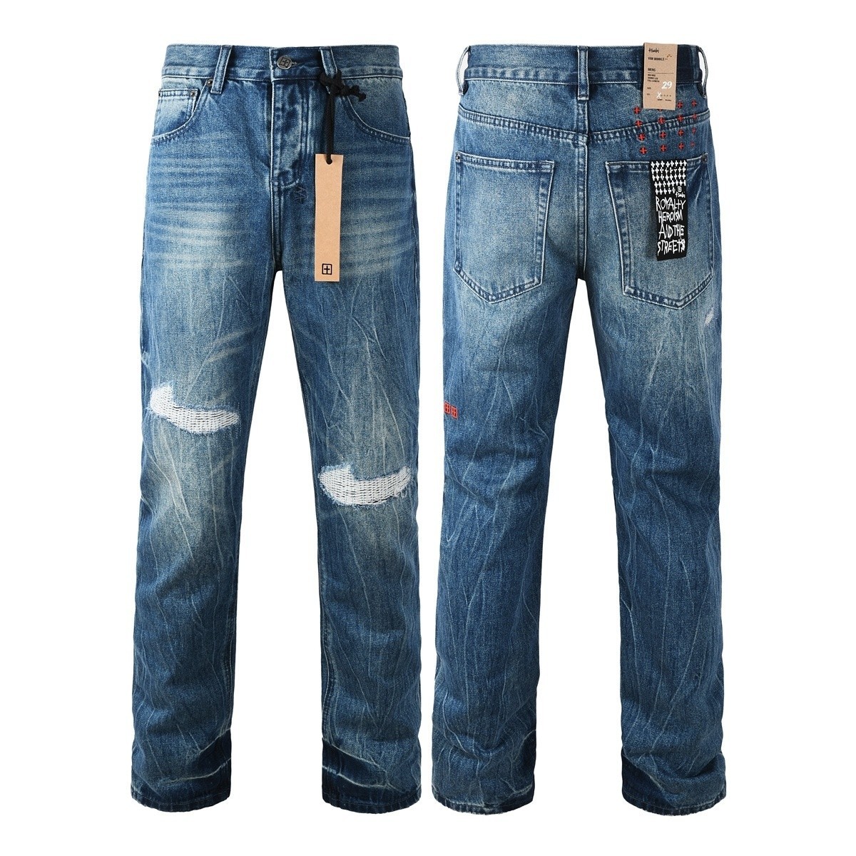 ksubi jeans men 3039 dark blue Jeans Sizes 28 to 40 Ripped Jeans