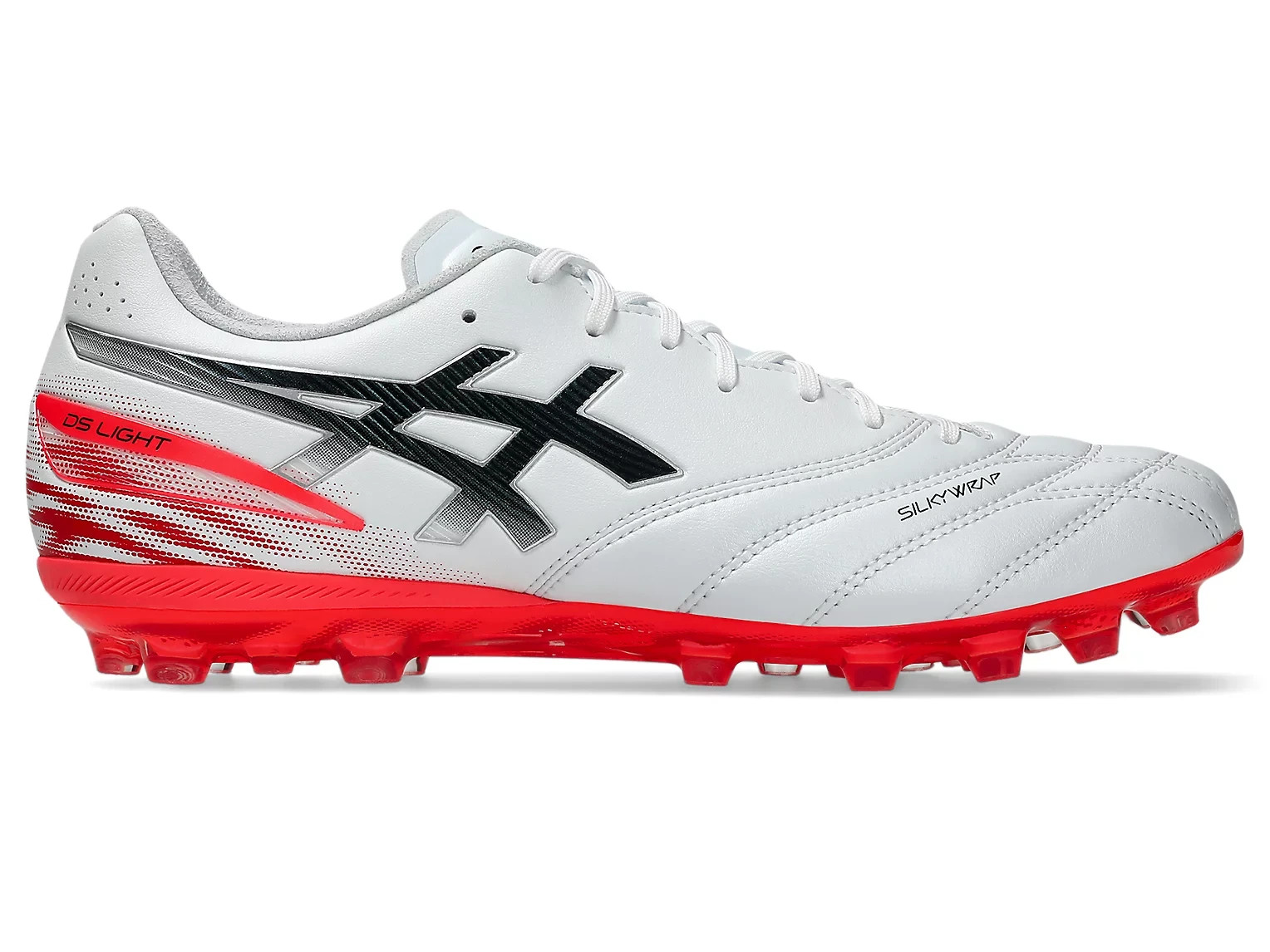 ASICS DS LIGHT PRO AG 1103A127 102 White Flash Red Soccer Cleats