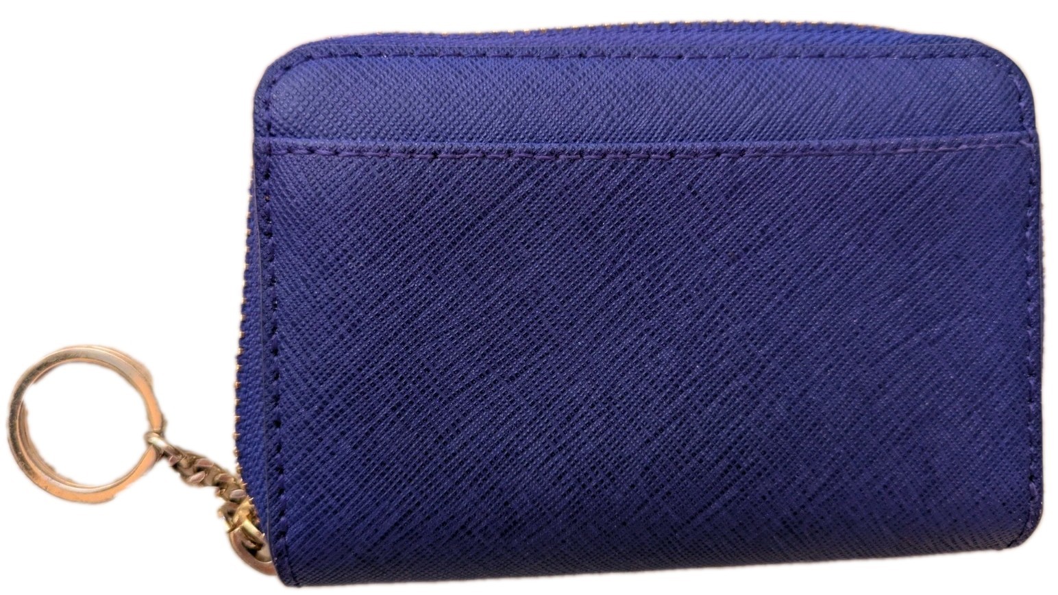 Kate Spade New York Hartley Lane Cassidy Keychain Purple Wallet Initial S
