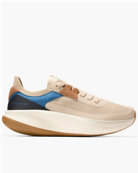 Cole Haan Grand pro All day runner leather sneaker Shoe US 8M BEIGE $225.00