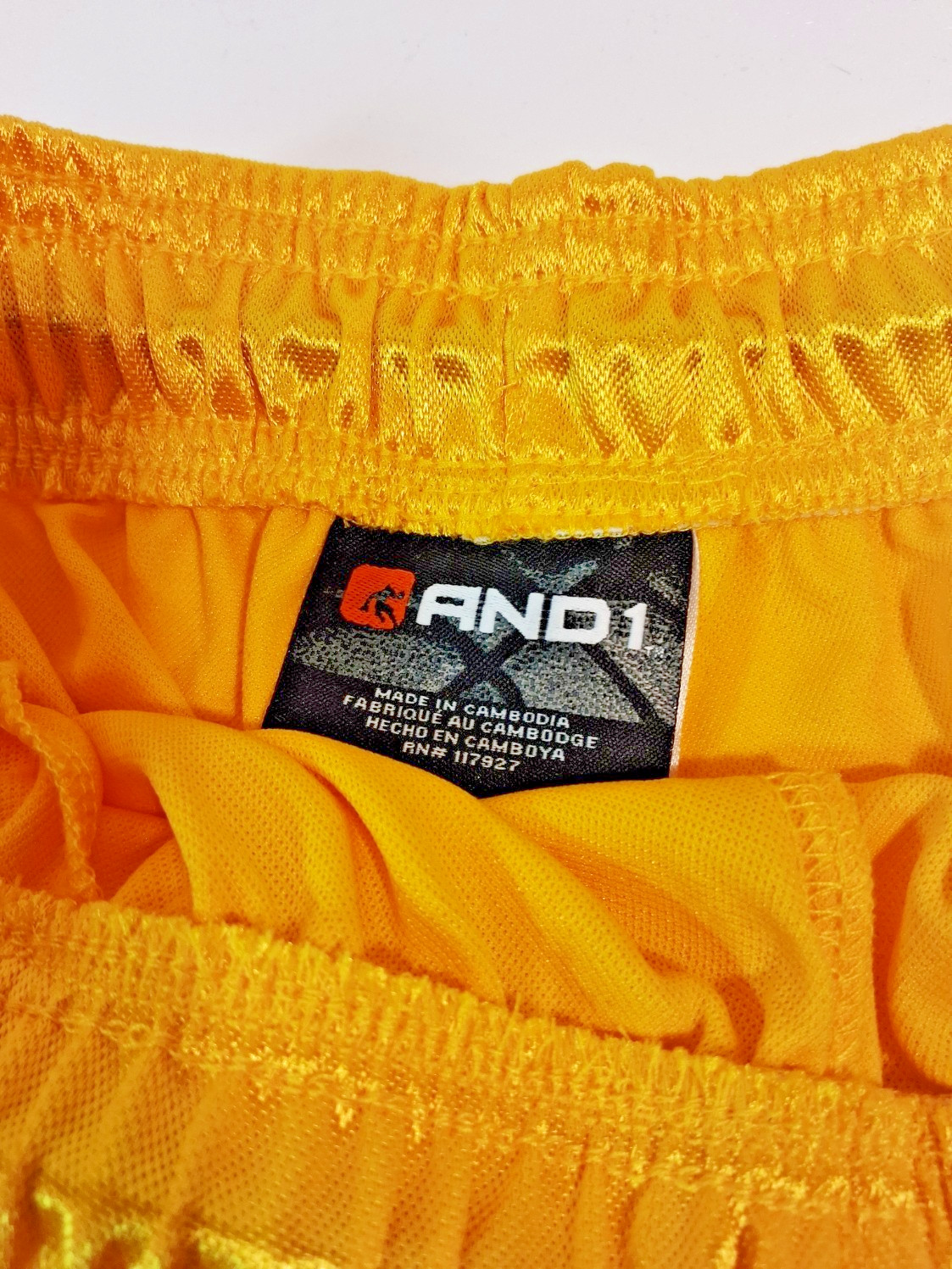 And1 Mens Basketball Gym Workout Shorts Lemon Yellow Navy Blue M L XL 2XL 3XL