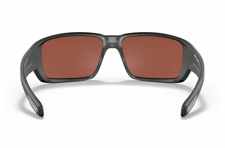Costa Del Mar Fantail PRO Matte Black / Green Mirror POLARIZED Glass 580G – NEW