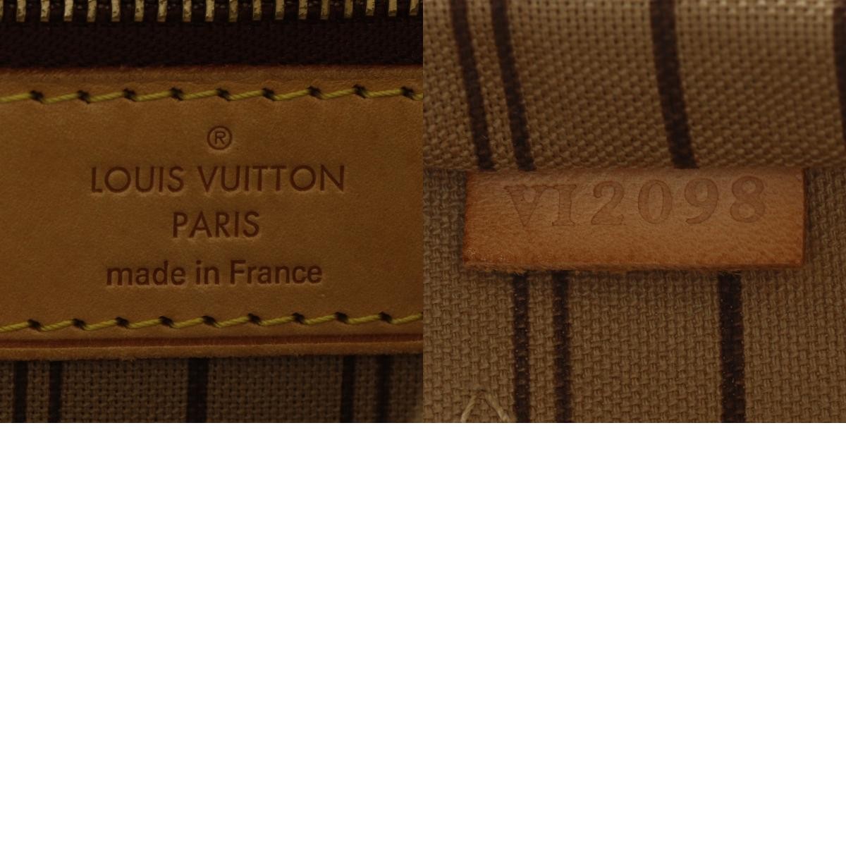 LOUIS VUITTON Neverfull MM Tote Bag M41177 Brown Monogram canvas Women