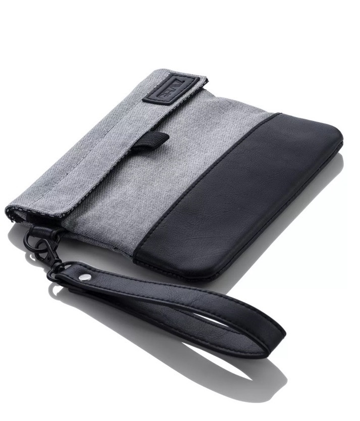 GRAV® Labs 100% Smell Proof Pouch w/ Zipper & Vegan Leather Strap, Auth Dealer