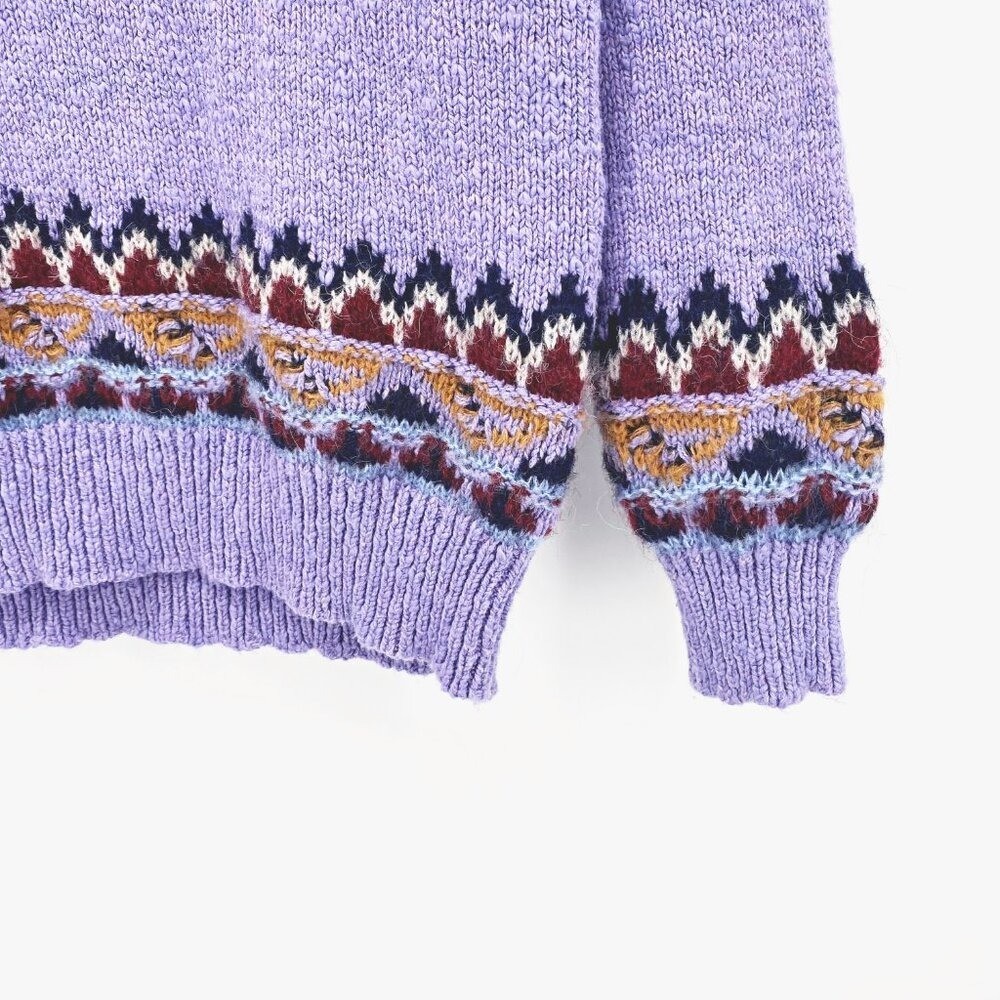 Sundance Calder Fair Isle Collar Sweater