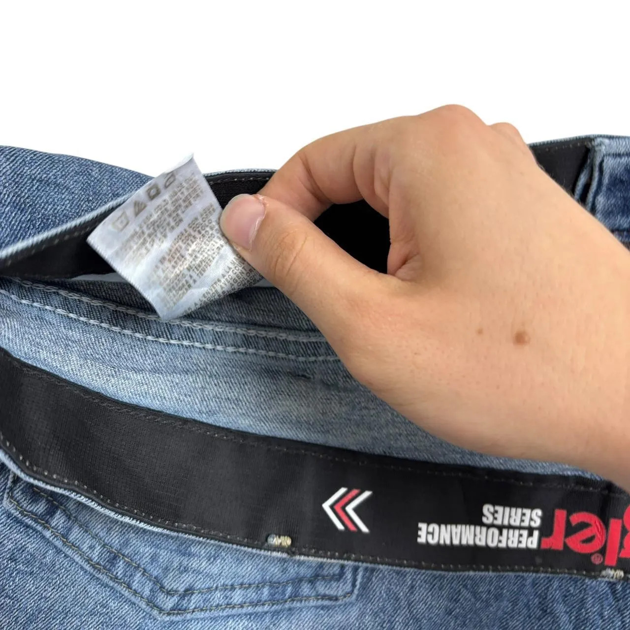 Wrangler Jeans Mens W40 L32 Light Blue Wash Denim Stretch Light Wash
