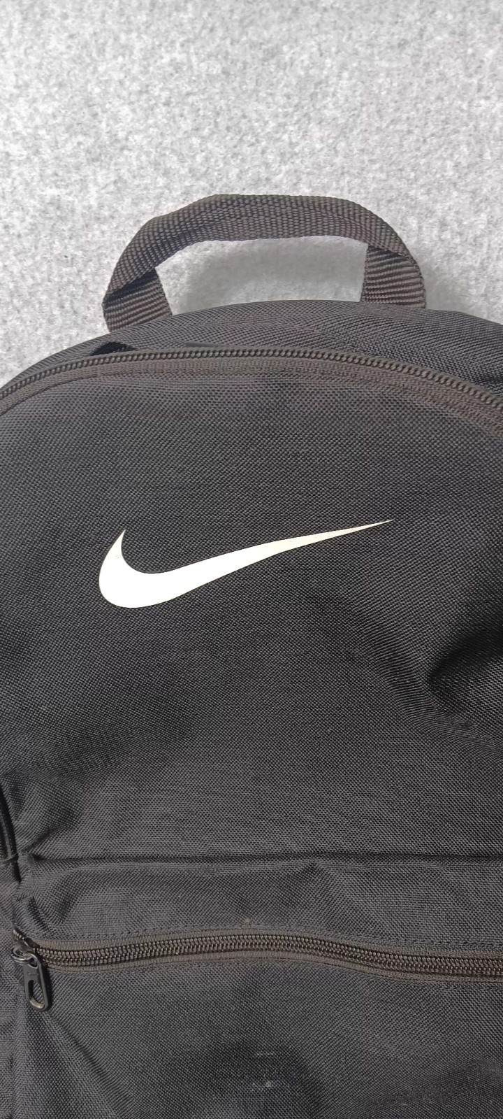 Nike Brasilia Backpack Black White Swoosh Medium 24L School Gym Bag Training