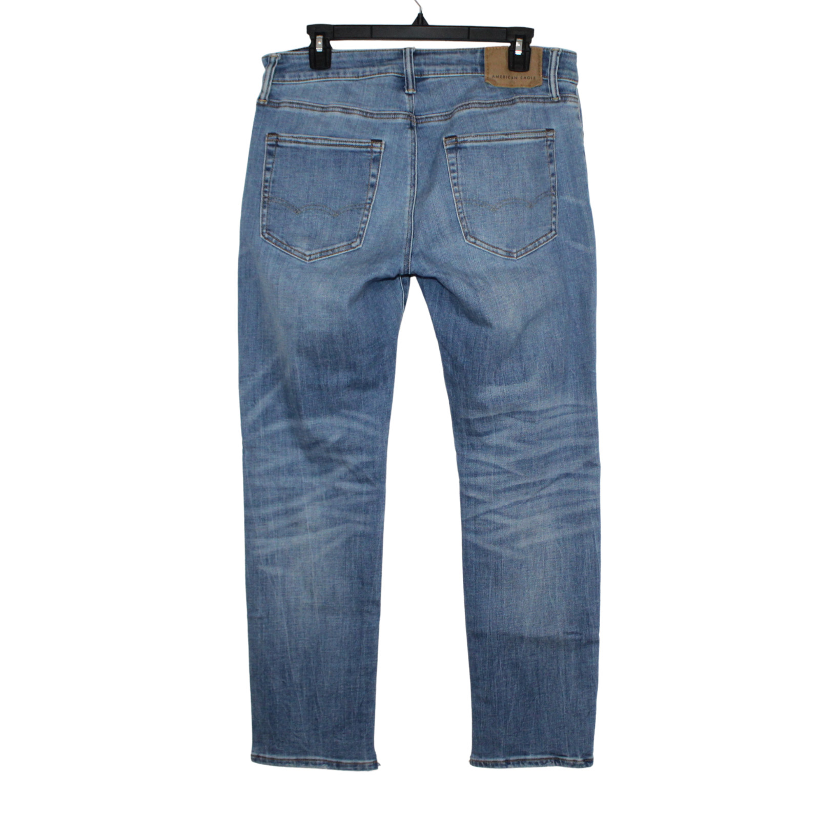 American Eagle mens jeans size 33 x 30 med wash next level stretch slim straight