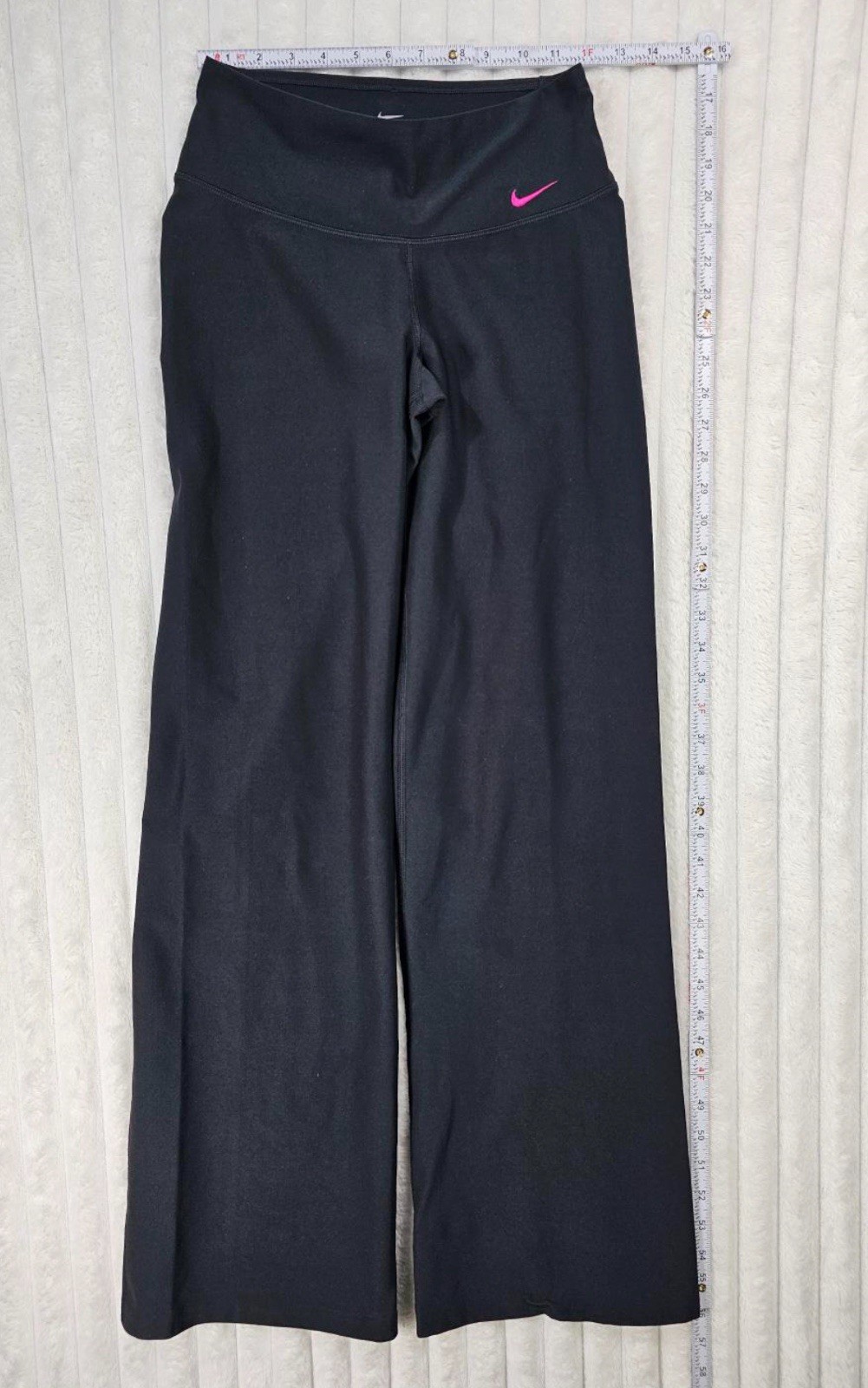 Nike DRI-FIT Black Polyester/Spandex Blend Activewear Pants Size XS