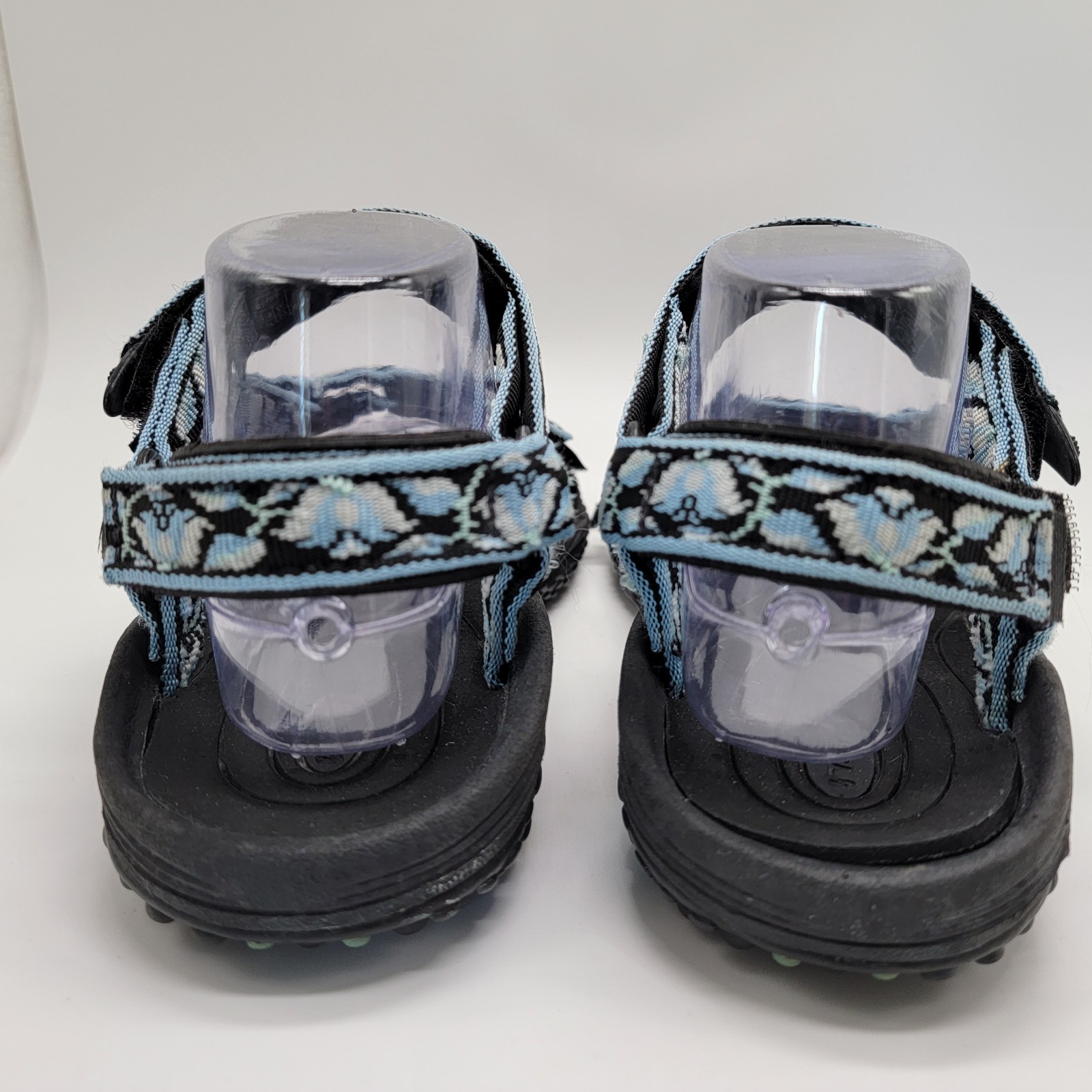 Teva Pretty Rugged Ankle Strap Hiking Sandals Blue Gray Womens Size 9 Adjustable