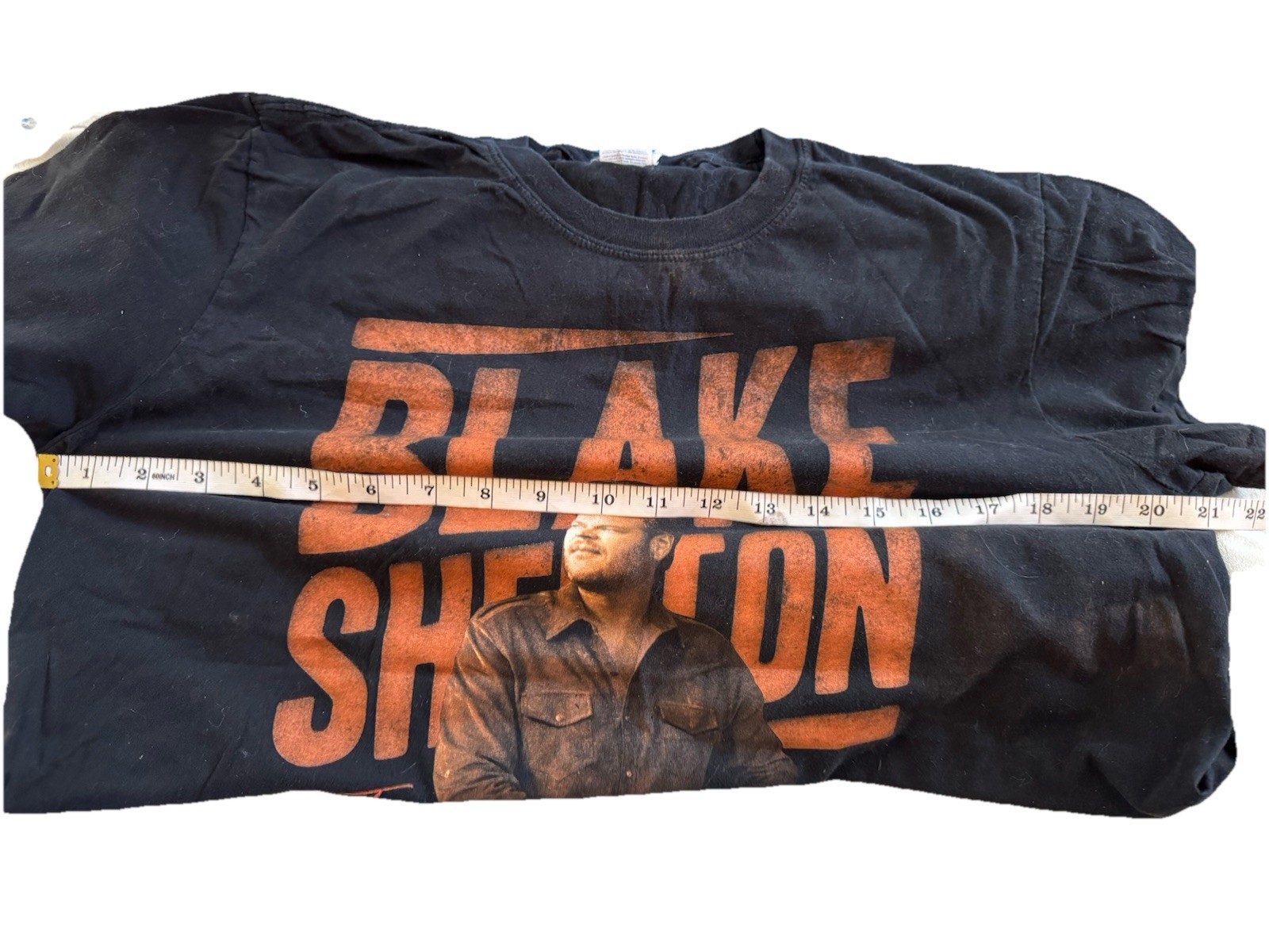 Blake Shelton 2016 Tour Shirt Front And Back Print Sz LG