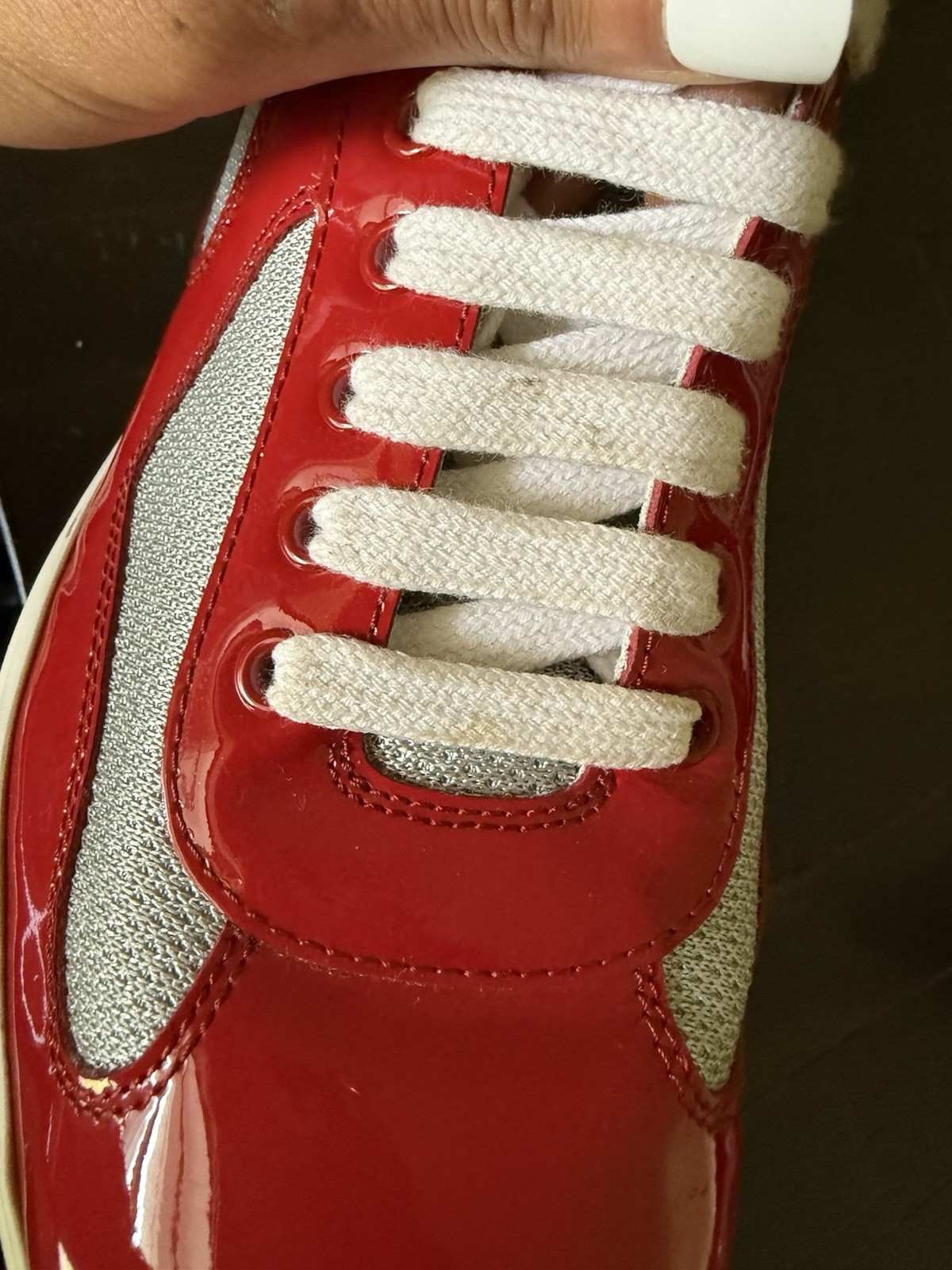 PRADA America’s Cup Size EU 41, Men’s 7.5/8 Women’s 10/10.5 4E3400