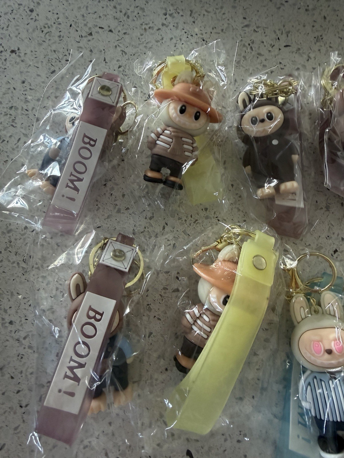 12 Pcs Key charm Lab Bu Bu Set Random Mix And Color New Free Shipping