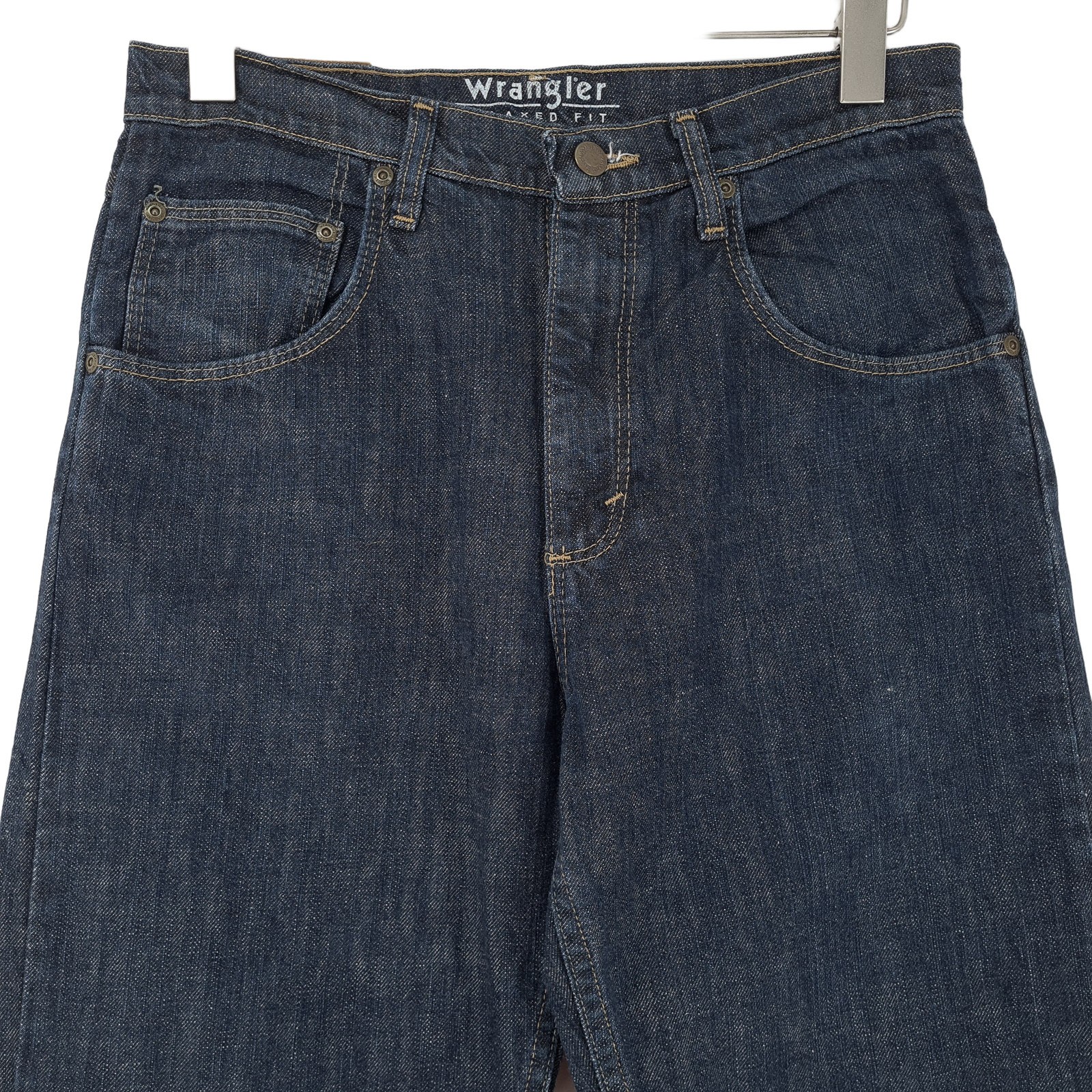 Wrangler Jeans Relaxed Fit Men Straight Qw6 Size W30 L32