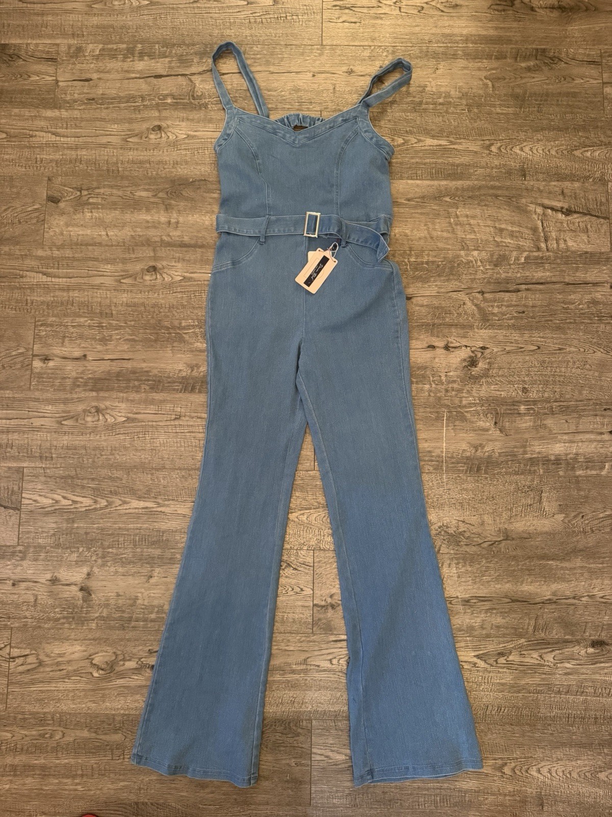 Demin Jean Jumpsuit Size m