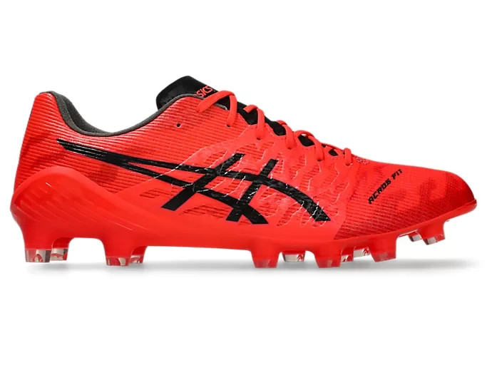 ASICS DS LIGHT ACROS 3 1101A070 601 Flash Red Black Soccer Cleats
