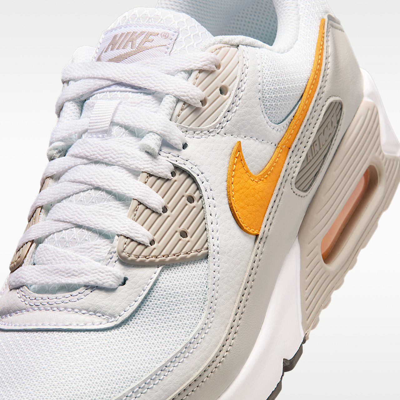 Nike Sneakers Air Max 90 White College Grey Vast Grey DM0029-119