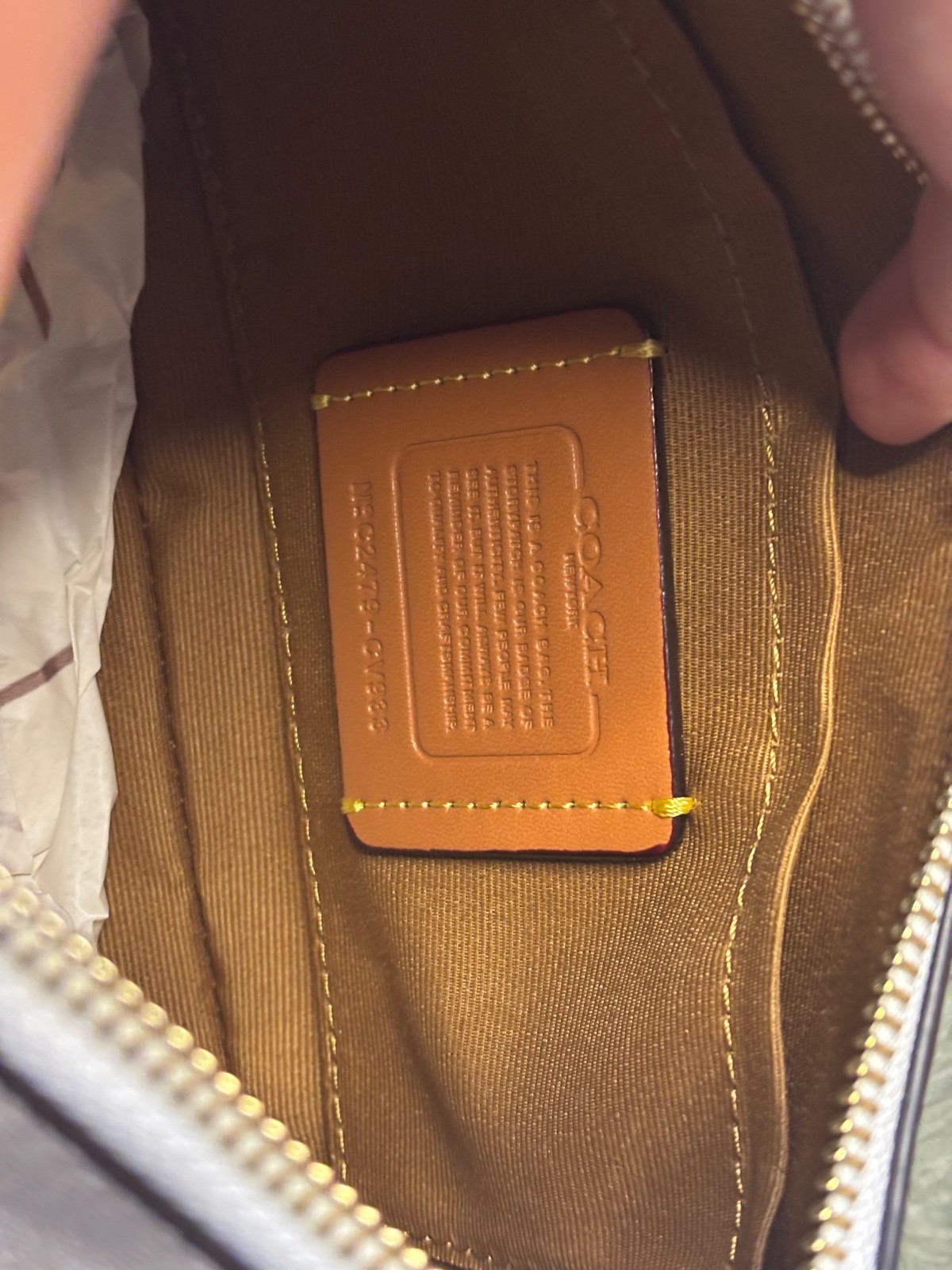 Coach Teri Shoulder Bag Signature Canvas
