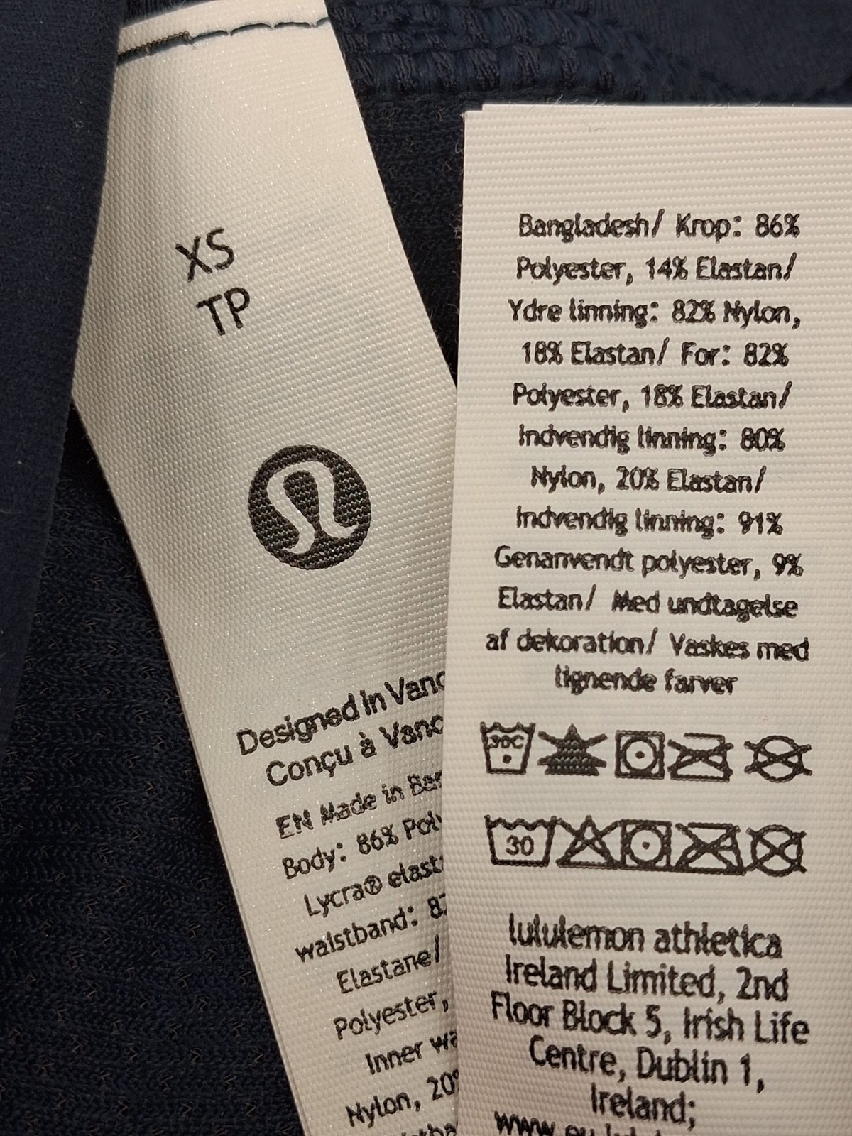 Lululemon Fast and Free High-Rise Split Short 3″ XS Women’s Blue BNWT Preloved