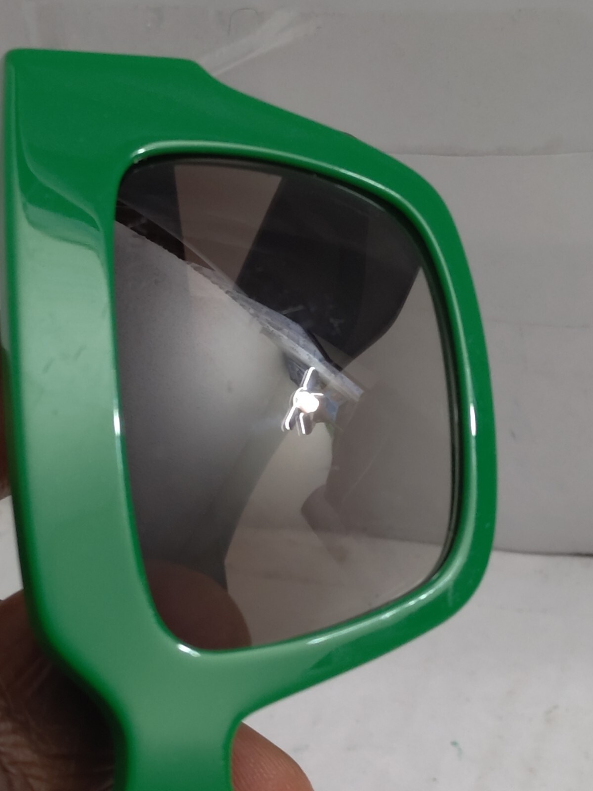 Prada SPR 28P 51-20 SMP-0A7 140 2N Sunglasses Green / Black Authentic Rare