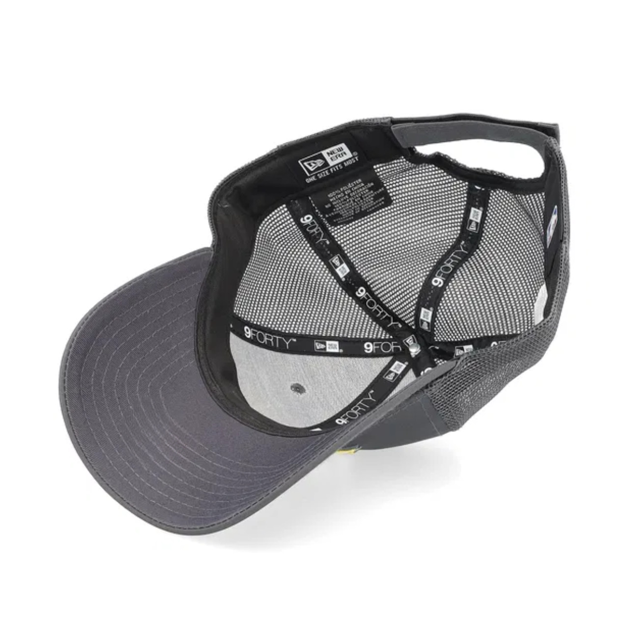 LiUNA Laborers Union Embroidered Gray Mesh Trucker Hat Construction Work Cap New