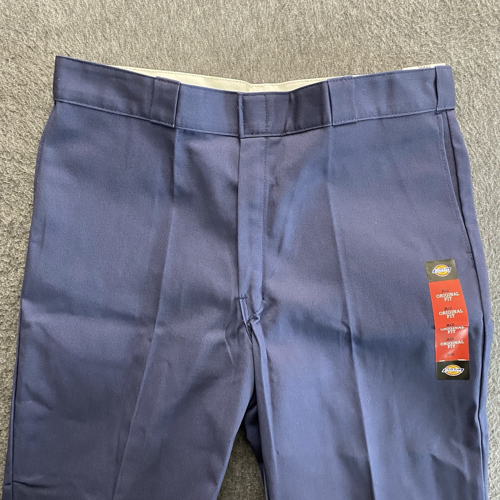 Dickies 874 Work Pants Men’s Size 38×32 Blue Original Fit New With Tags