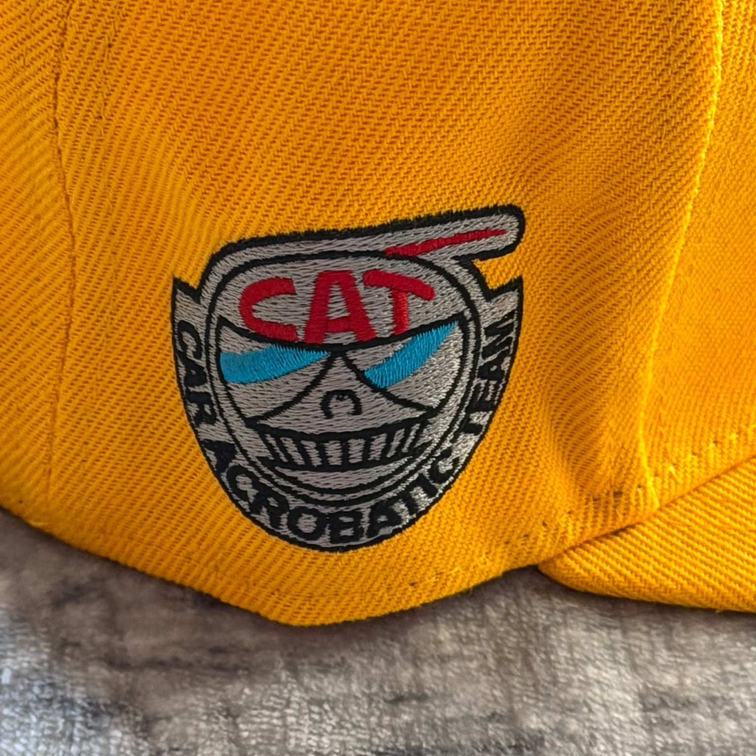 Headgear Classics Kill Bill Fitted Hat 7 3/8 Yellow Pussy Wagon Movie Cap