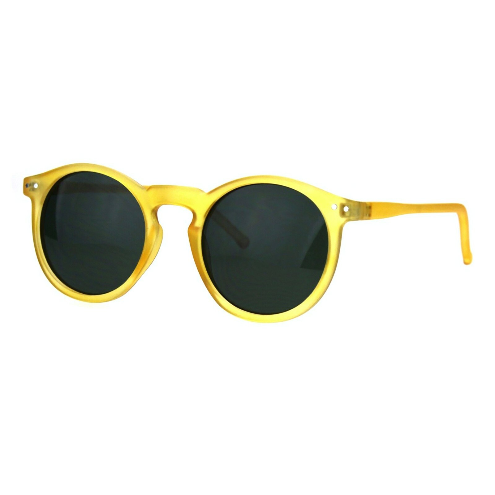 Round Keyhole Sunglasses Unisex Vintage Designer Fashion Shades UV 400