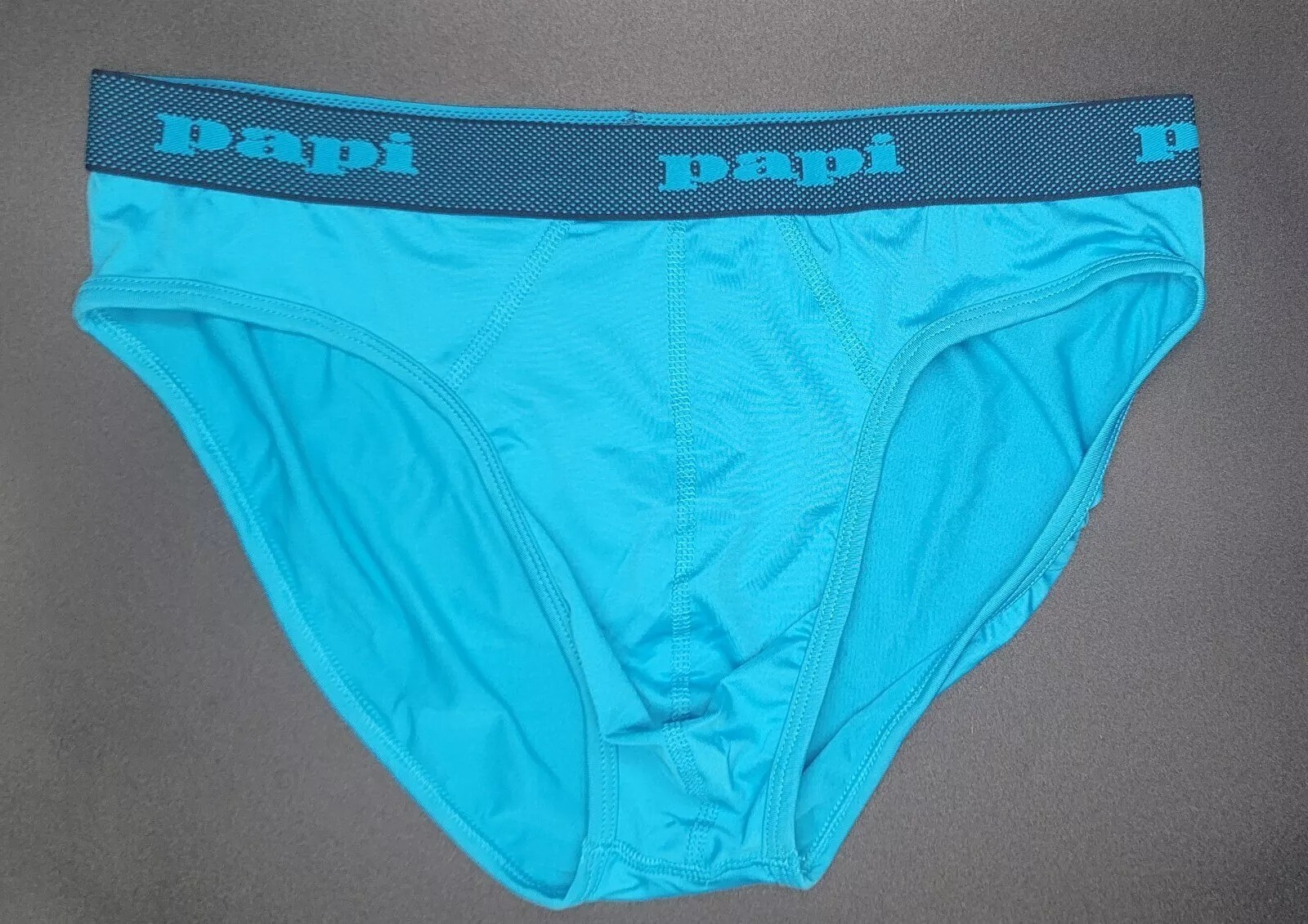 Papi Men’s 5pk Microfiber Microflex Low Rise Underwear Briefs, Size S M L NIB!