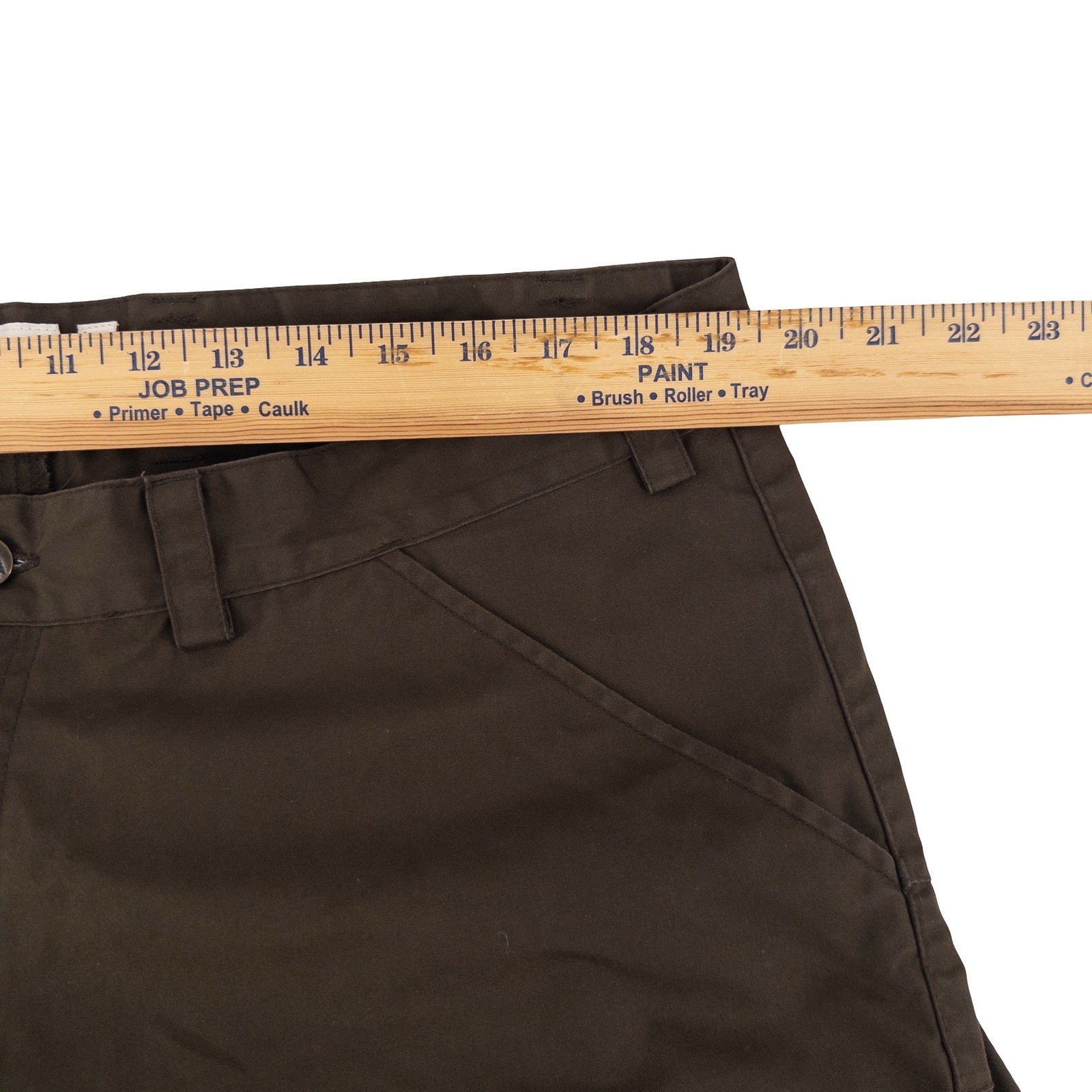 Fjallraven Mens US 38-39 Long Barents Pro Trousers Brown G-1000 Cargo Pants