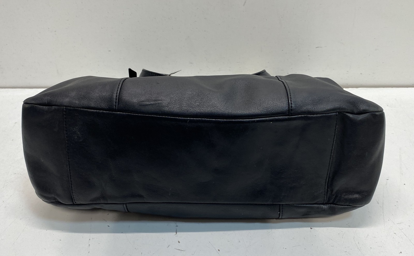 Coach Black Leather Madison Sophia Satchel Bag Silver Hardware 15275