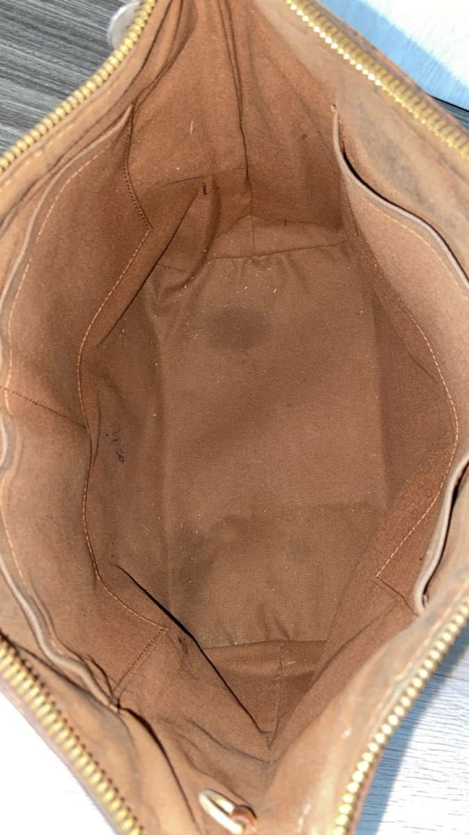 LOUIS VUITTON Bag: Palermo GM M40146 Brown W30H26D17cm w/o accessories;